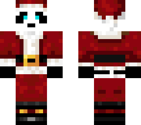 panda santa claus