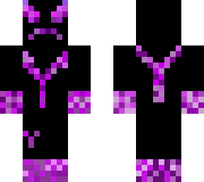 purple fire man
