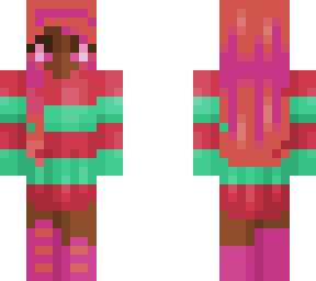 red and green