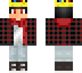 red checkered king (re model of winter h a p i n e s s by mobmob313)