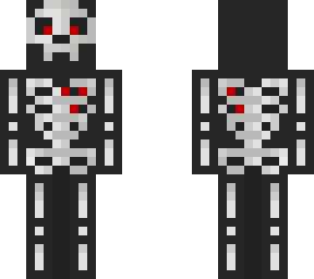 red heart skeleton