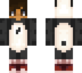 retexture of panda skin black boy- lightskin