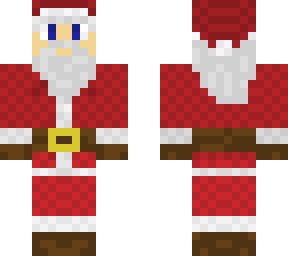 santa (checkerboard suit)
