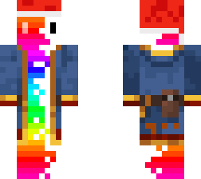 santa wandering colour