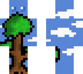terraria tree human
