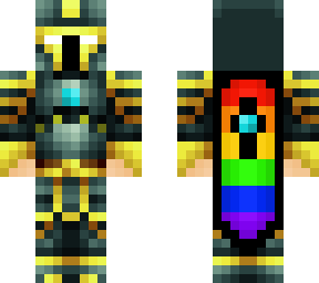 the gold and diamond knight (with helmet)