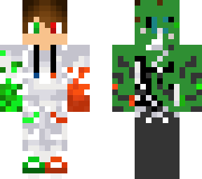 the red and green