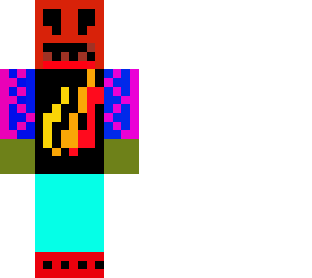 the skin of minecraft mania