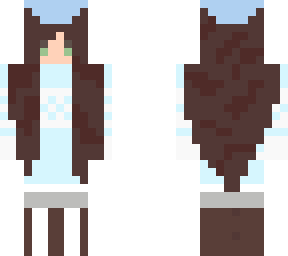 winter outfit with a terrible hat (hair upgrade)