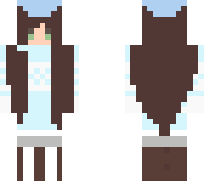 winter outfit with a terrible hat