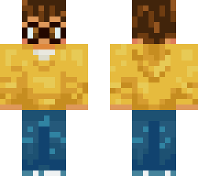 yellow hoodie