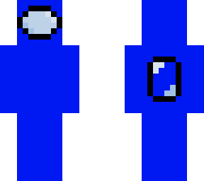 among us blue character