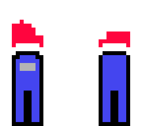 among us purple (christmas edition!!!)