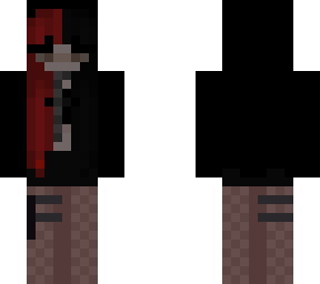 black and red