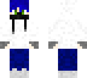 blau harriger junge