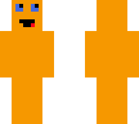 blue eyes orange