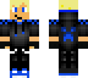 blue gamer no mask