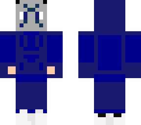 blue mask