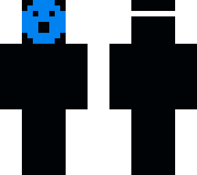 blue masked face