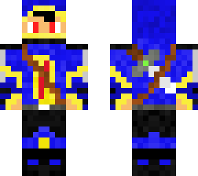 blue ninja assassin