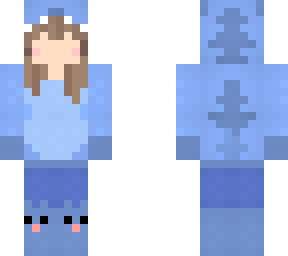 blue pyjama girl