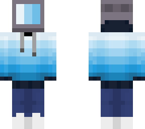 blue screen head