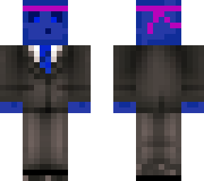 blue slime suit