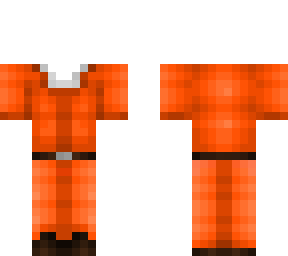 buttoned up prisoner suit