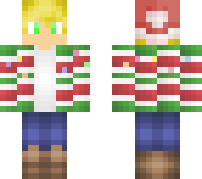 christmas boy with hat