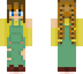 cute female farmer