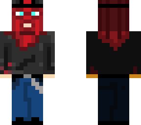 demon teeth skin