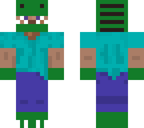 dino steve costume (removable)