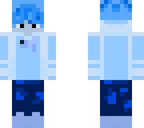 for the halibut (blue)