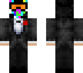 ghost mask, skigoggles, tux