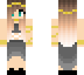 golden/gray dress w/gold