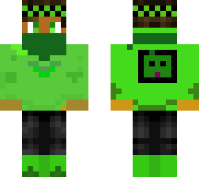 green black guy