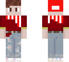guy with dark red shirt