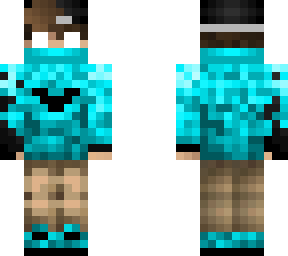 light blue man