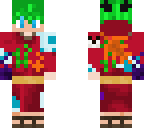 luffy one piece (green hair)