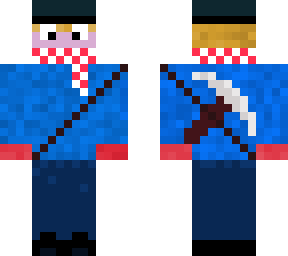 miner in cold mountains