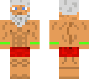 muscular beach santa