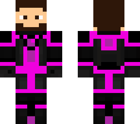 neon pink ender armor