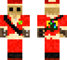 paper bag santa