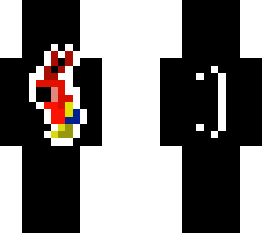 Parrot Pixel Art Minecraft Skin