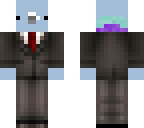 pigeon suit/tuxedo