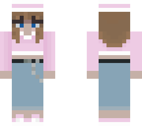 pink aesthetic girl