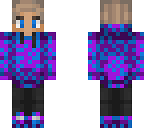 purpled blue and pink/purple cool