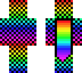 Rainbow Cape | Minecraft Skins