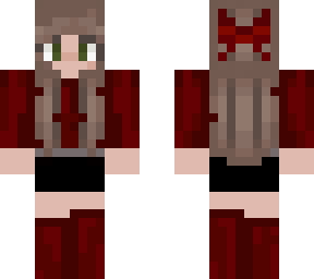 red outfit