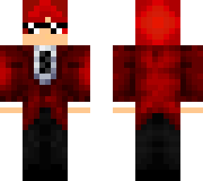 red suit
